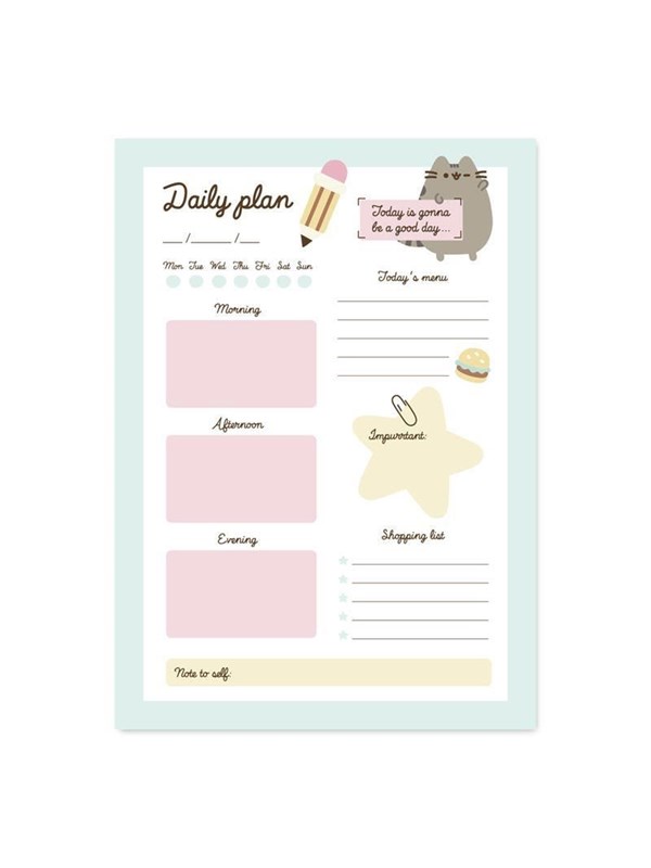 Pusheen - Daily Planner from the Foodie Collection 54 Pages