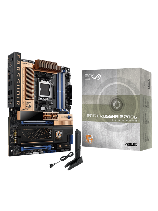 Asus ROG CROSSHAIR 2006 Moederbord - AMD X870E - AMD AM5 - DDR5 RAM - ATX
