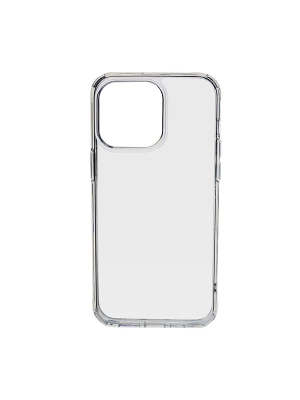 Pomologic Covercase Rugged for iPhone 15 Pro Clear