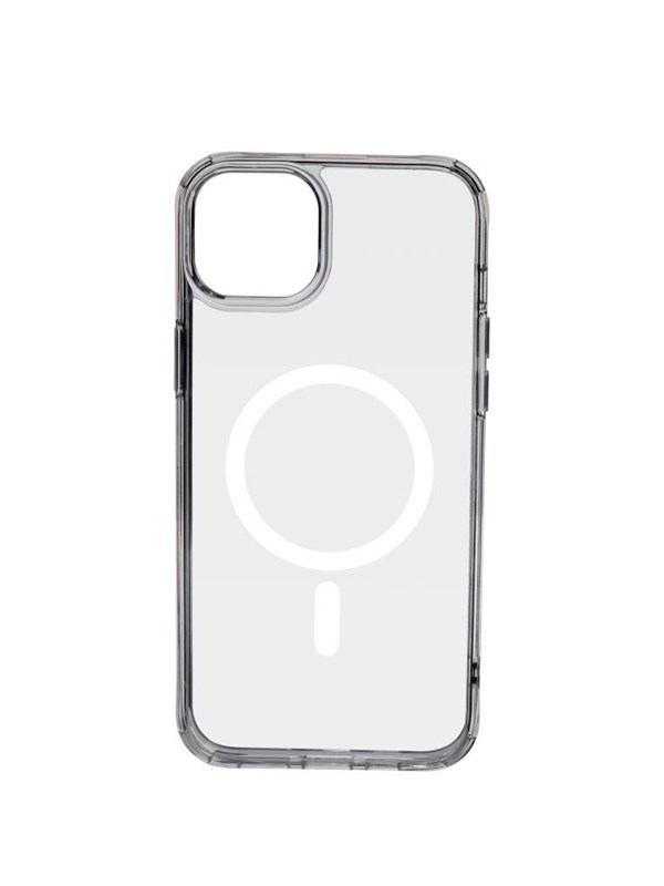 Pomologic Covercase Rugged for iPhone 15 Plus Clear W/Magsafe