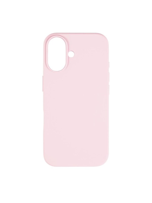 Pomologic CoverCase Silicone iPhone 16 Light Pink W/Magsafe