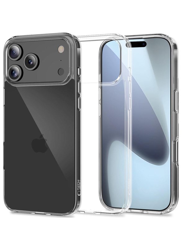 Tech-Protect FlexAir Hybrid Case for iPhone 17 Pro Max - Clear