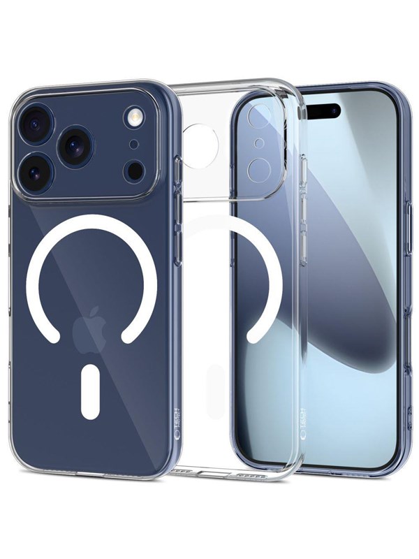 Tech-Protect FlexAir MagSafe Case for iPhone 17 Pro Max - Transparent
