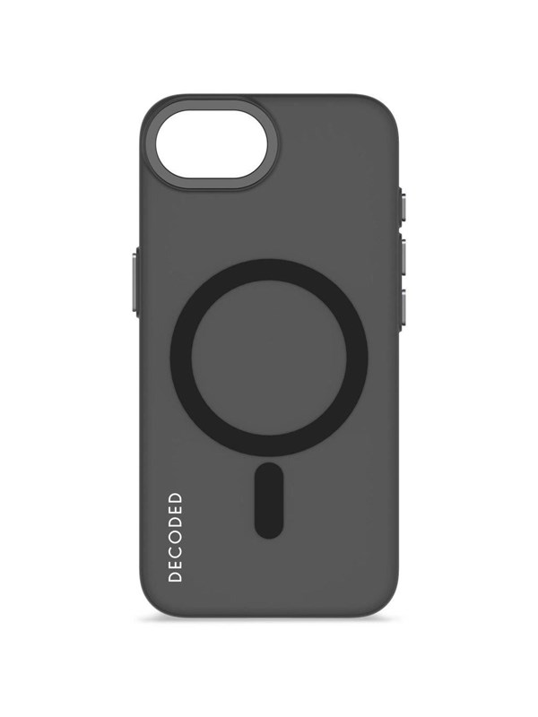 Decoded Back Cover for iPhone 16e - Frosted Black