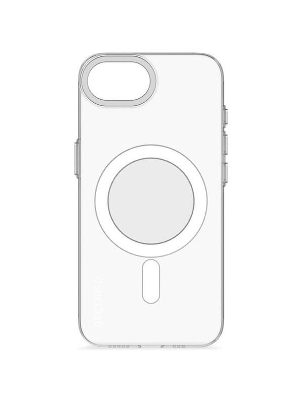 Decoded Back Cover for iPhone 16e - Transparent