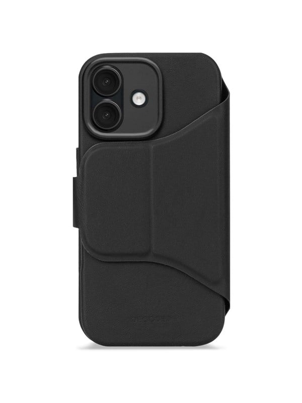 Decoded - Textured Silicone Detachable Wallet for iPhone 17 - Phantom Black