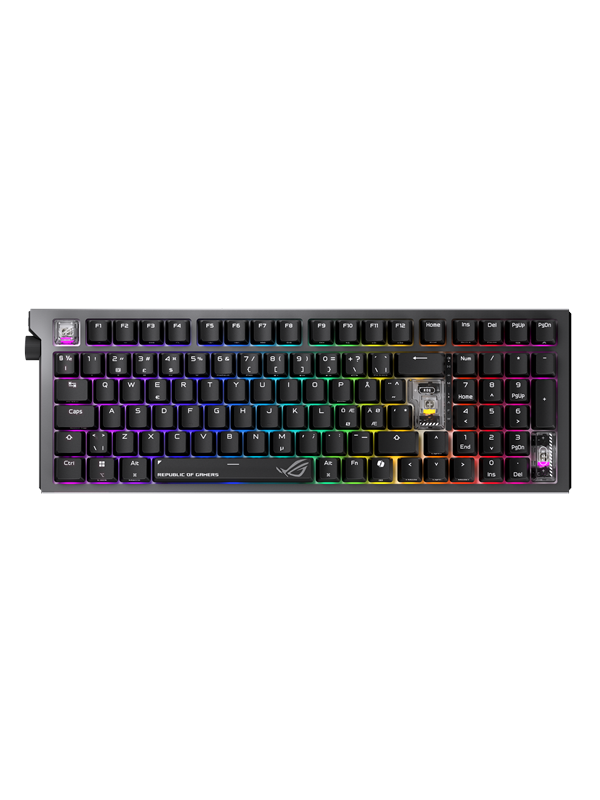 Asus ROG Strix Morph 96 Wireless - Gaming toetsenbord - Noords - Zwart