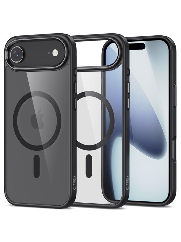 Tech-Protect MagFlex MagSafe Case for iPhone 17 Air - Clear Black