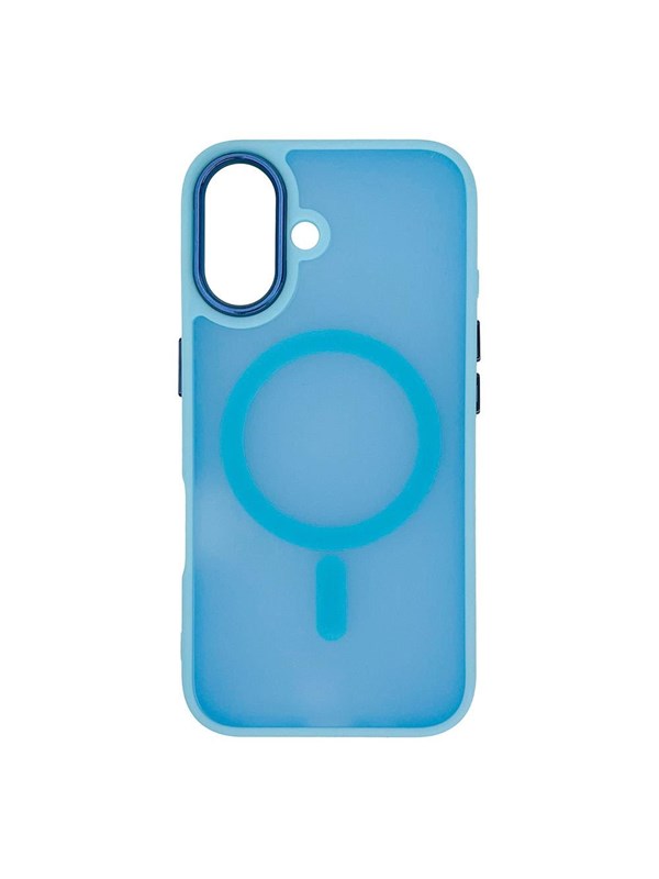 Hurtel Magnetic Collection MagSafe Case for iPhone 16 - Light Blue