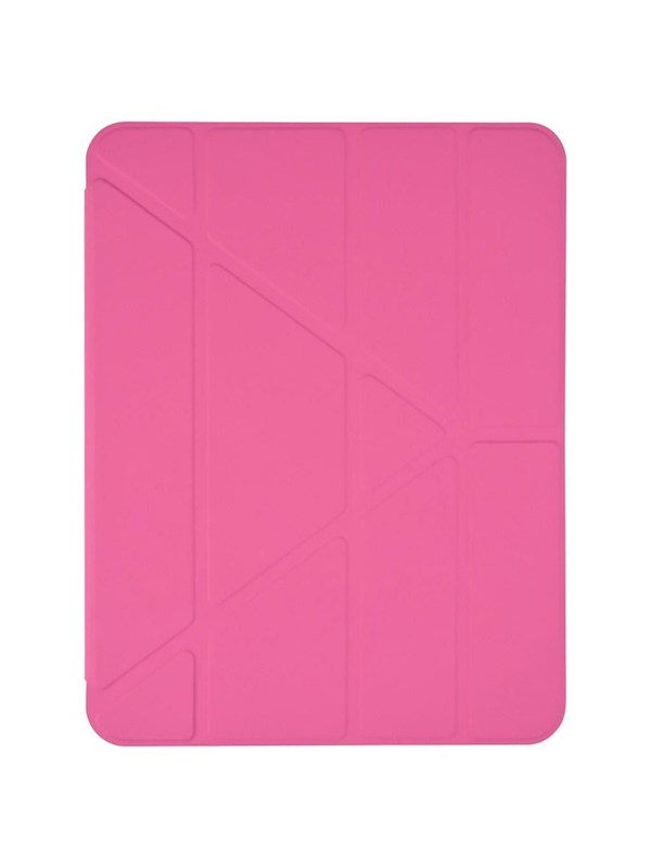 Pomologic BookFold Hoesje iPad Air 11 (M2-M4) – Voorblad met Wake/Slaap Functies – Vouwbaar voor 5 Kijkhoeken – Krasbestendige Achterkant - Roze