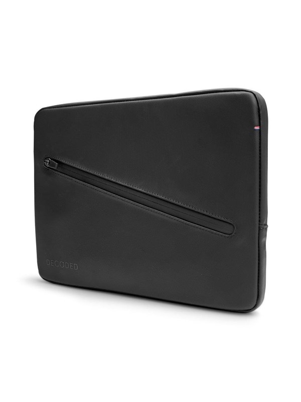 Decoded Macbook Pro sleeve 15/16 w zipper Black