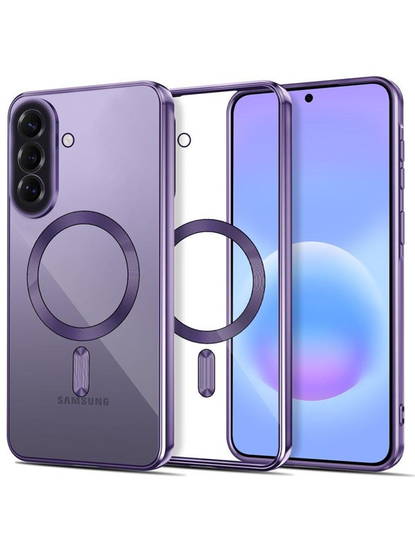 Tech-Protect MagFlex MagSafe Case for Samsung Galaxy A37 5G - Clear Purple