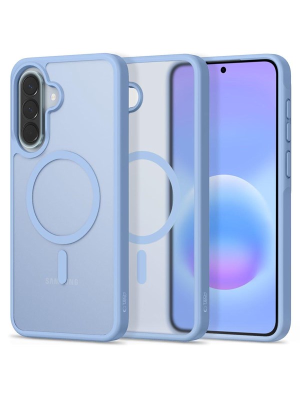 Tech-Protect Magmat MagSafe Case for Samsung Galaxy A57 5G - Matte Blue