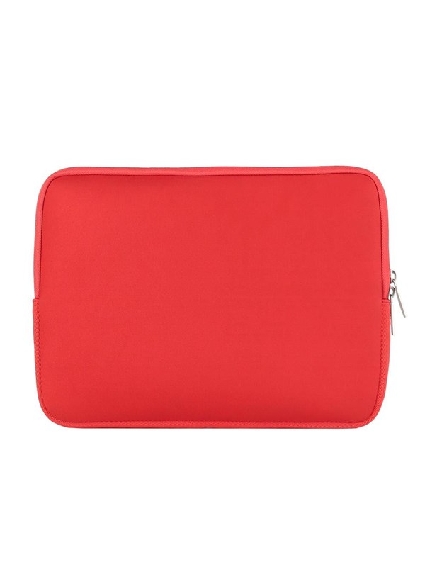 Pomologic Neoprene Sleeve MacBook Pro 14 – Specifiek Ontworpen voor 14 Inch – Strak Ontwerp – Hoogwaardig Neopreen Materiaal - Rood