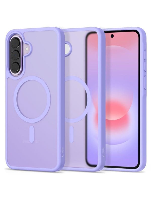 Tech-Protect Magmat MagSafe Case for Samsung Galaxy A36 / A56 / A37 5G - Purple Matte