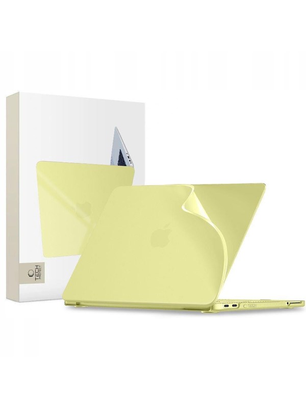Tech-Protect Softshell Case for MacBook Neo 13 2026 - Matte Yellow