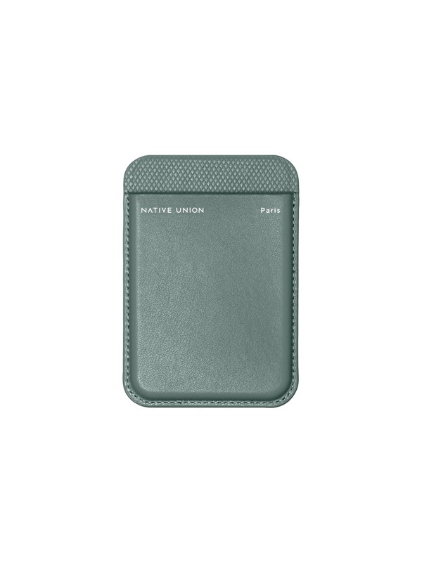 Native Union (Re)Classic Card Wallet - MagSafe - Slate Green
