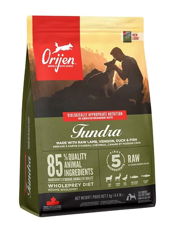 Orijen Whole Prey Tundra Dog - Geit & Zwijn - Hondenvoer - 2 kg