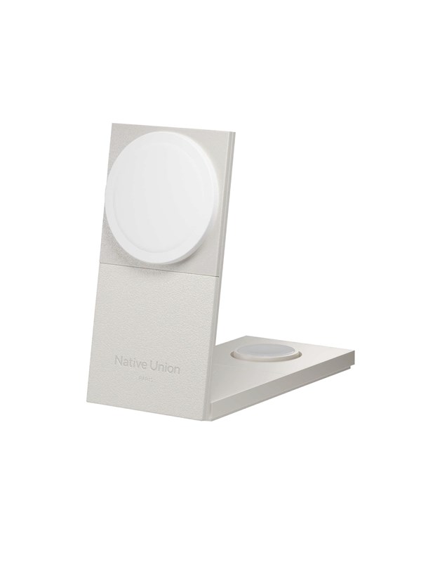 Native Union Rise 3in1 Wireless Charger for iPhone, Airpods and Apple Watch - Sandstone - MagSafe - Qi2 - 15W