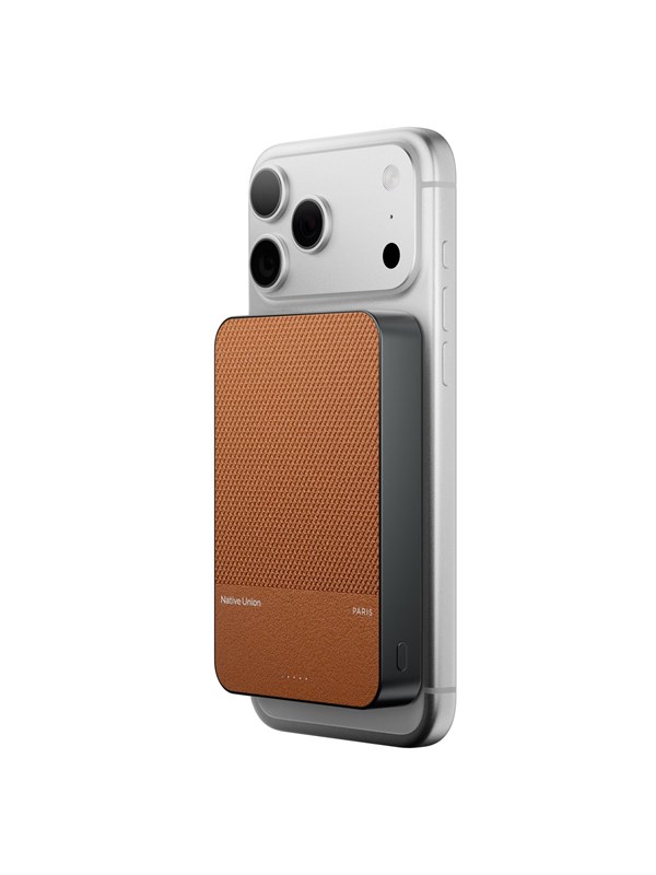 Native Union (Re)Classic Power Bank - Zwart - MagSafe - Qi2- 10000mAh