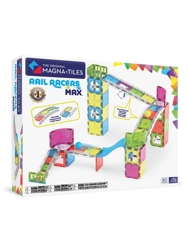 Magna-Tiles Rail Racers Max