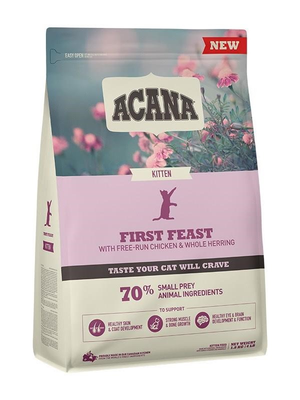Acana Kitten First Feast Kip&Haring - Kattenvoer - 1.8 kg