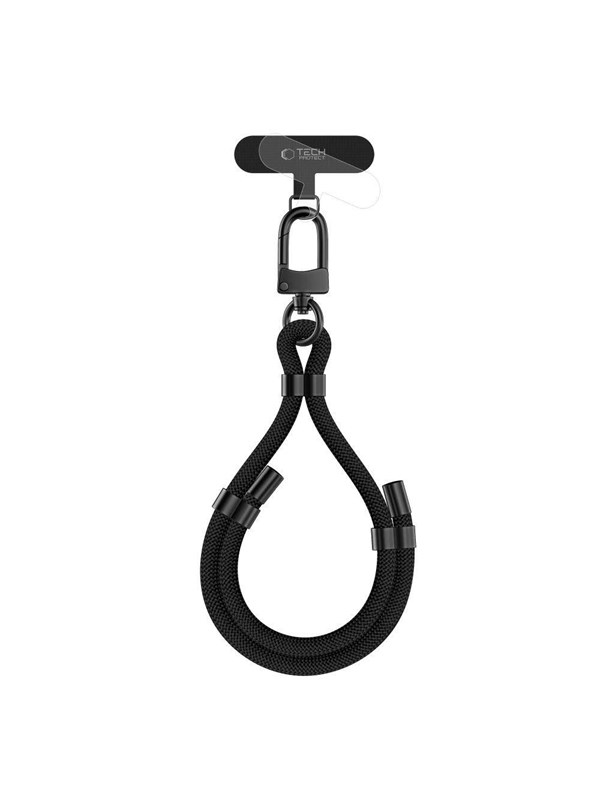 Tech-Protect C4S Rope Wrist Strap - Black
