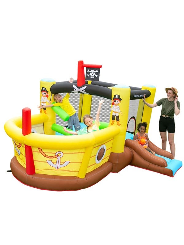 Doctor Dolphin Pirate Bouncer incl. 450 watt blower