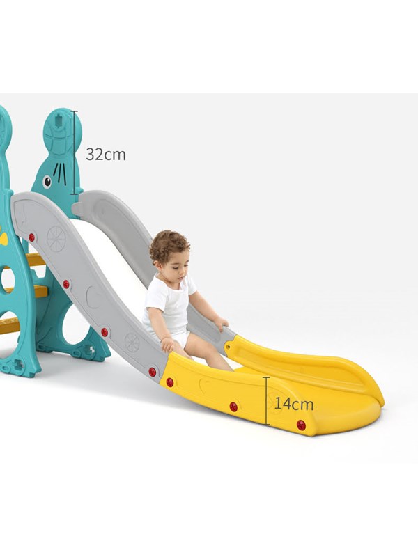 Elite Toys Kids Zone zeeleeuw glijbaan en basketbal