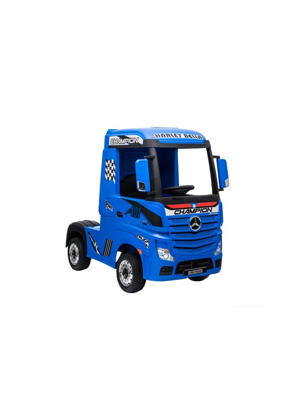 Mercedes Actros Truck Blauw 12V, 4x12V motoren