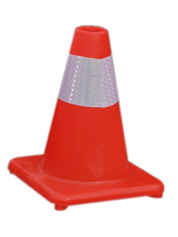Elite Toys Verkeerskegel van stevig plastic 30cm