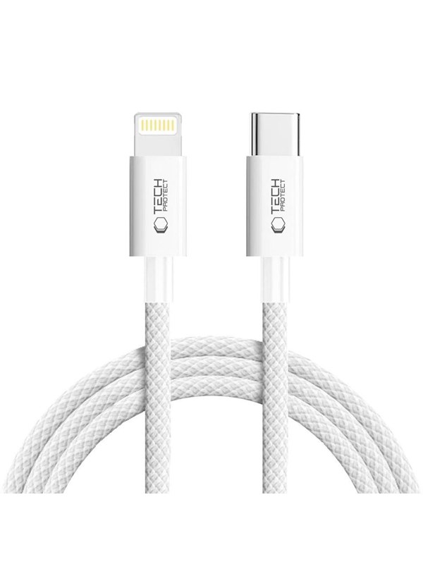 Tech-Protect UltraBoost USB-C / Lightning PD27W/3A Cable 200 cm - Grey