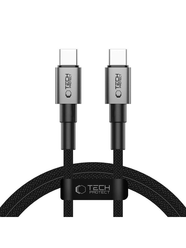 Tech-Protect UltraBoost DNA USB-C PD60W/3A 100 cm Cable - Grey
