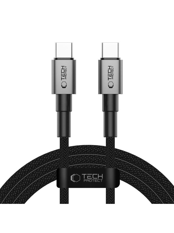 Tech-Protect UltraBoost DNA USB-C PD60W/3A 100 cm Cable - Grey
