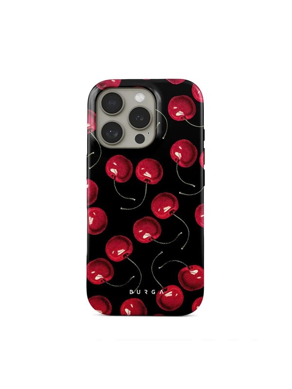 Burga Tough Case geschikt voor Apple iPhone 16 - Cherrybomb
