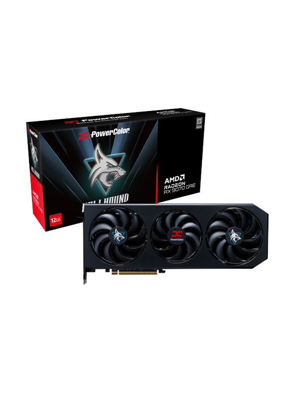Powercolor Radeon RX 9070 GRE Hellhound - 12GB GDDR6 RAM - Grafische kaarten