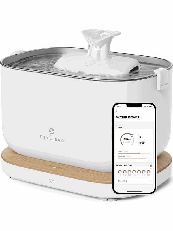 Petlibro Dockstream Smart Waterfontein - Waterfontein - Wit