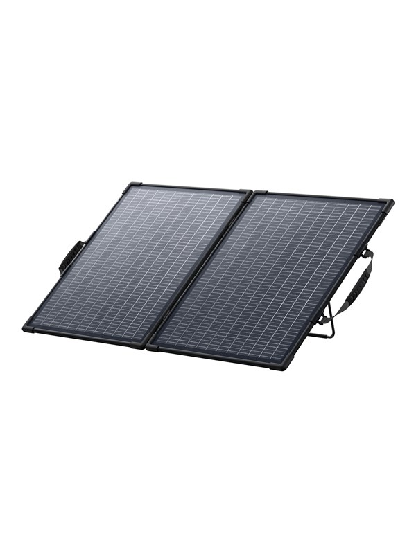 Anker SOLIX PS100 – Bifacial Portable Solar Panel – 100W Vermogen – Dubbelzijdige Efficiëntie – Draagbaar & Weerbestendig