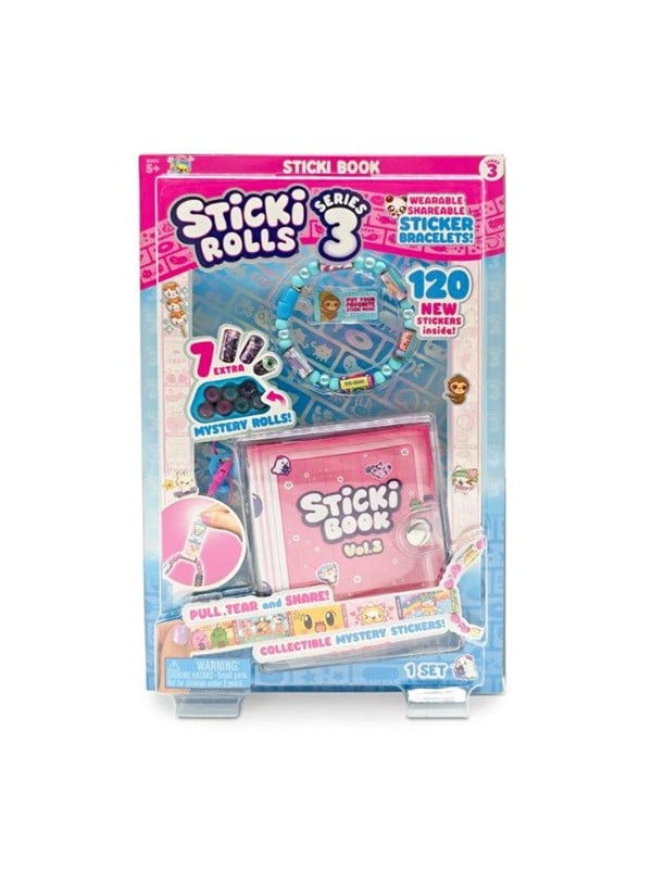 STICKI ROLLS STICKI BOOK PACK.
