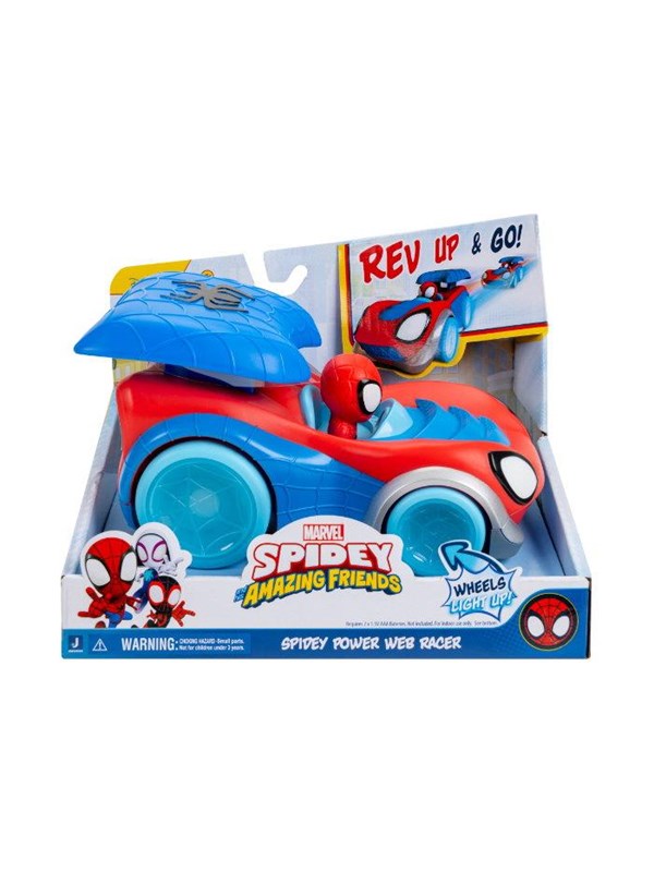 Spidey and his Amazing Friends Amazing Friends - Speedy Charge Up Speedster Actiefiguren en superhelden
