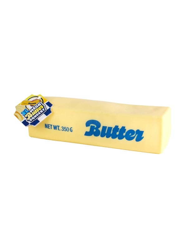Van Manen Squeeze speelgoed Mega Boter XL 22x4x4cm geel.