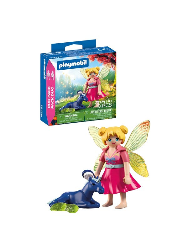 Playmobil magisch speelgoed DuoPack fee met eenhoornveulen 72174.