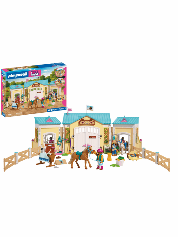 Playmobil Ik hou van paarden - Grote rijstal