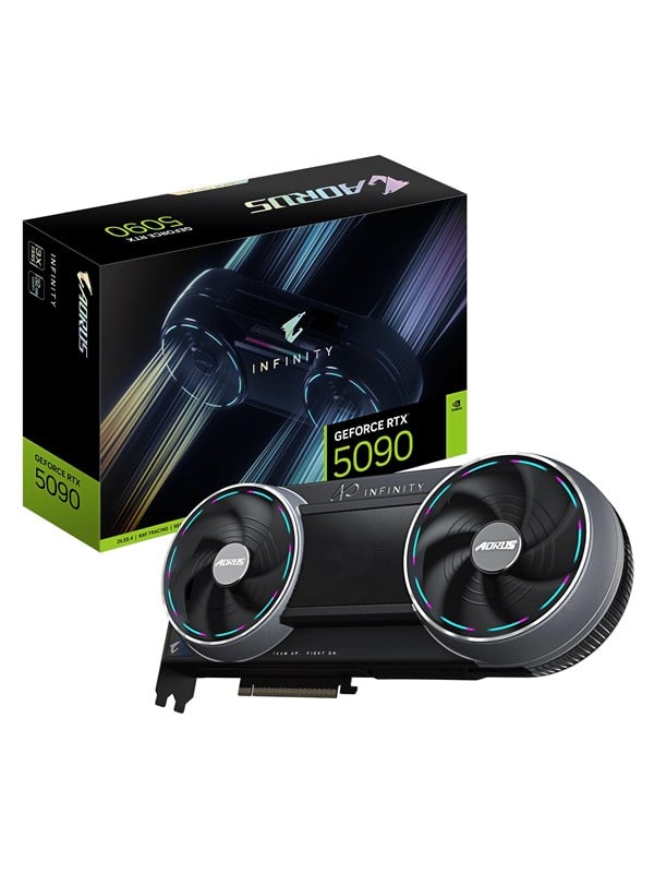 Gigabyte GeForce RTX 5090 AORUS INFINITY - 32GB GDDR7 RAM - Grafische kaarten