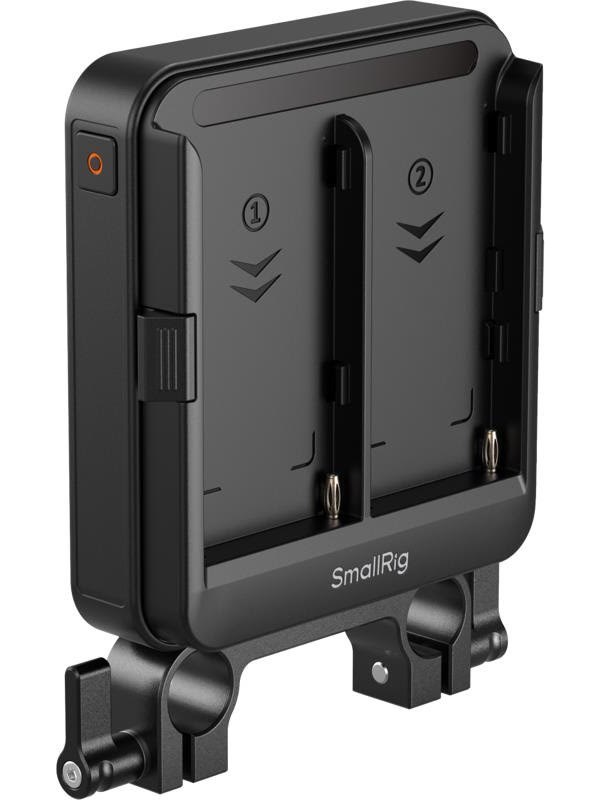 SmallRig 5537 Adapter Plate Kit for NP-F Type Batteries for 15mm LWS Rods (Supports UPS)