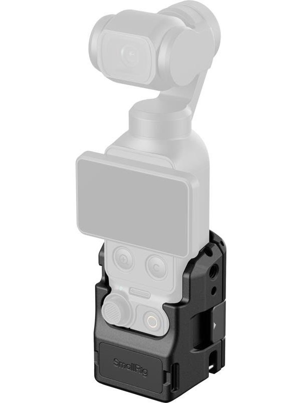 SmallRig Cage voor DJI Osmo Pocket 4 Basic Edition met 1/4 "-20 positioneringsgaten Cold Shoe Mount Magnetische Quick Release-interfaces