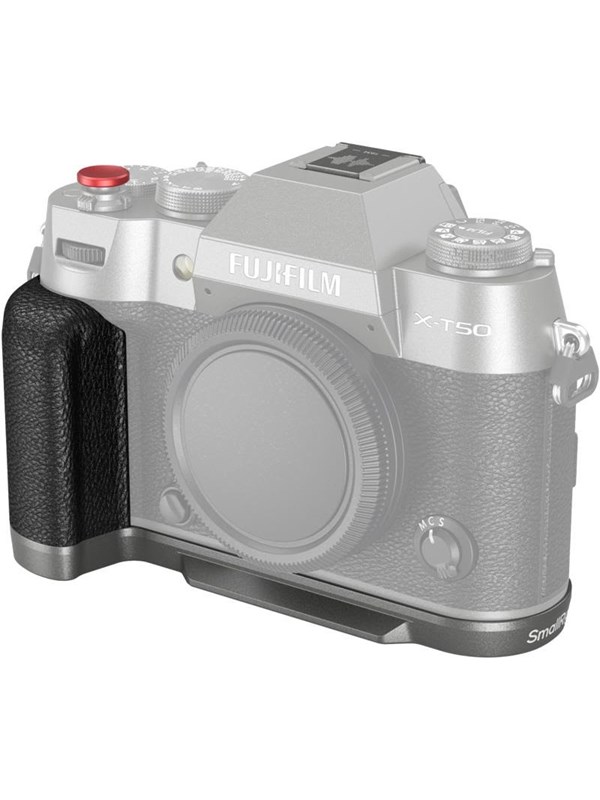 Smallrig X-T50 L-Vormige Montageplaat Met Siliconen Handvat Voor Fujifilm X-T50 Met Arca-Zwitserse Snelkoppelingsplaat-4712