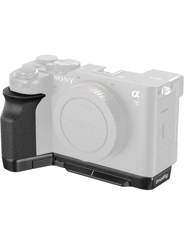 SmallRig 4797 L-Shape Mount Plate with Silicone Handle for Sony Alpha 7C II / Alpha 7CR
