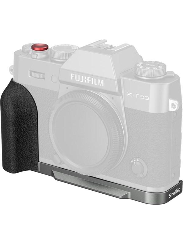SmallRig 5665 L-Shaped Mount Plate w Silicone Handle for FUJIFILM X-T30 / T30 II / T30 III Charcoal