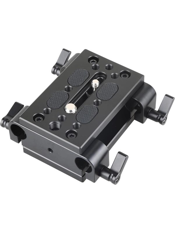 SmallRig 1798 Baseplate w/ Dual 15mm Rod Clamp